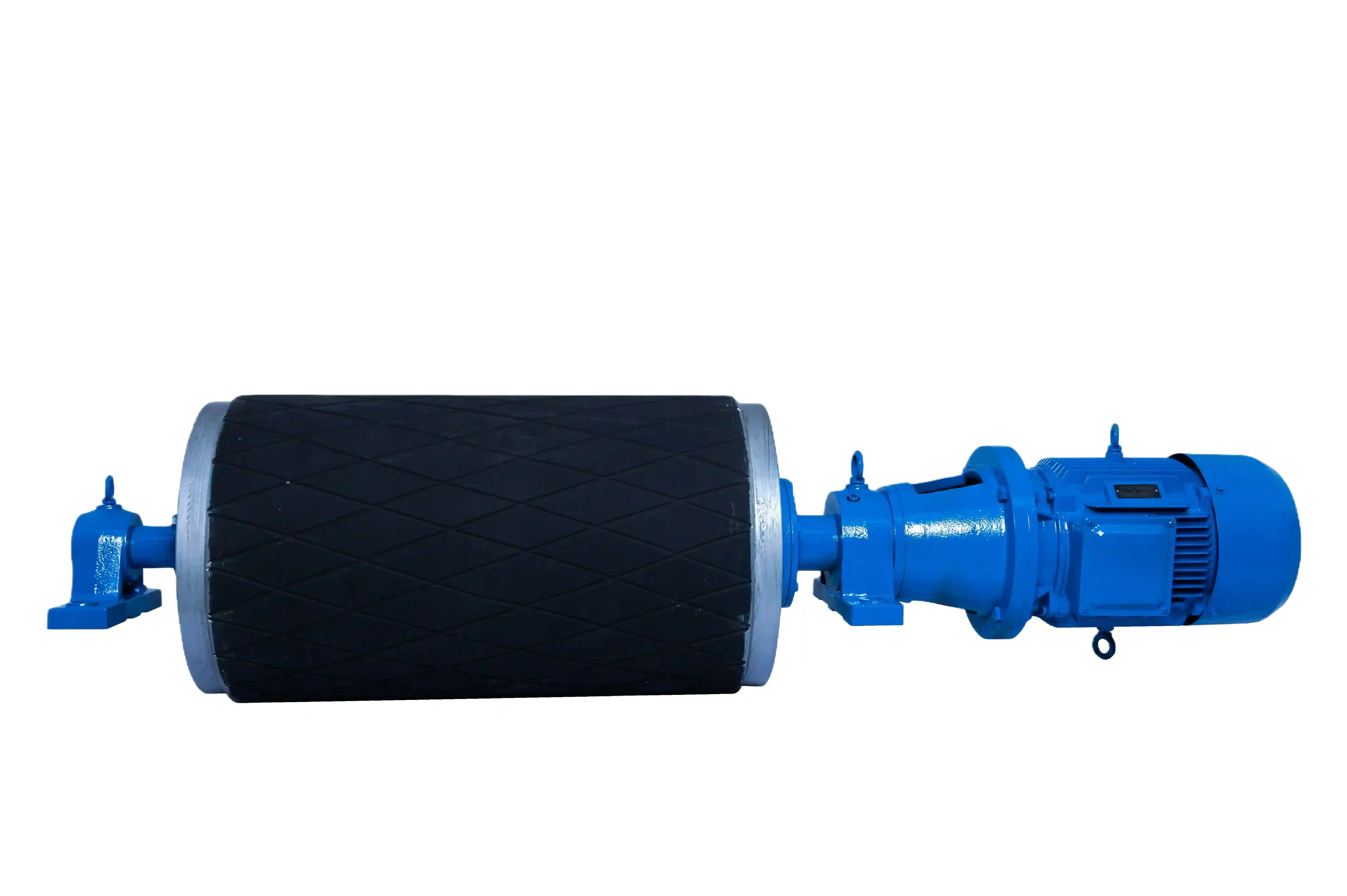 moottoroitu rumpupyörä kuljetinjärjestelmään